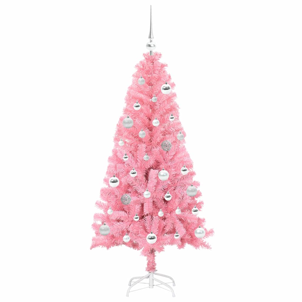 Juletræ Lyserød 150 cm PVC