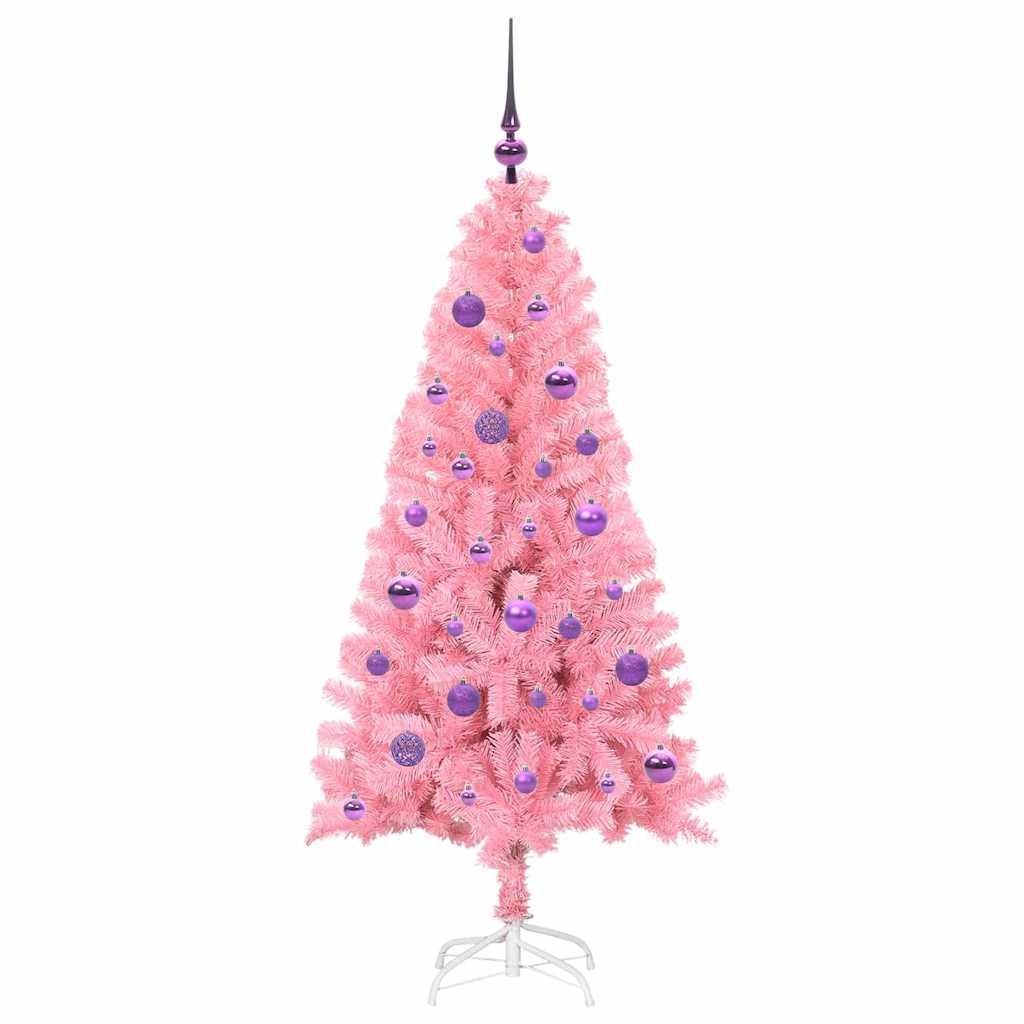 Juletræ Lyserød 150 cm PVC