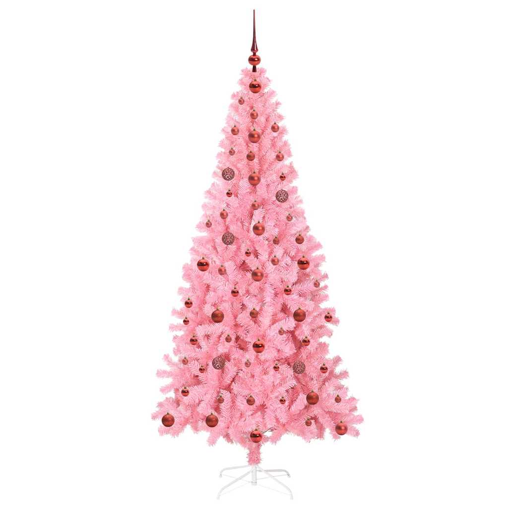 Juletræ Lyserød 210 cm PVC