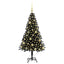 Juletræ Sort 120 cm PVC