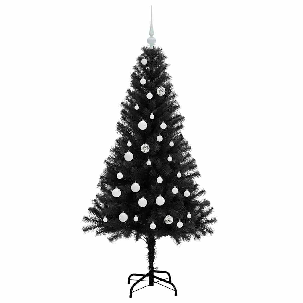Juletræ Sort 150 cm PVC