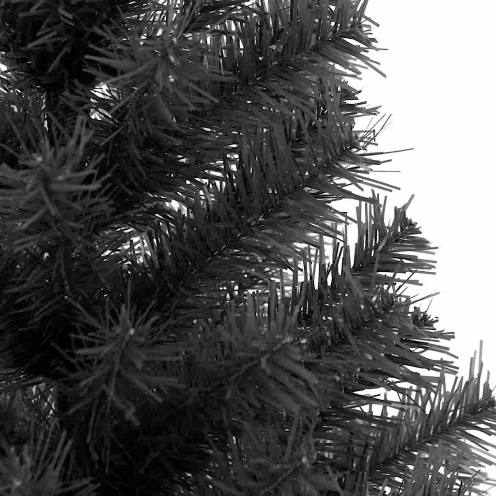 Juletræ Sort 180 cm PVC