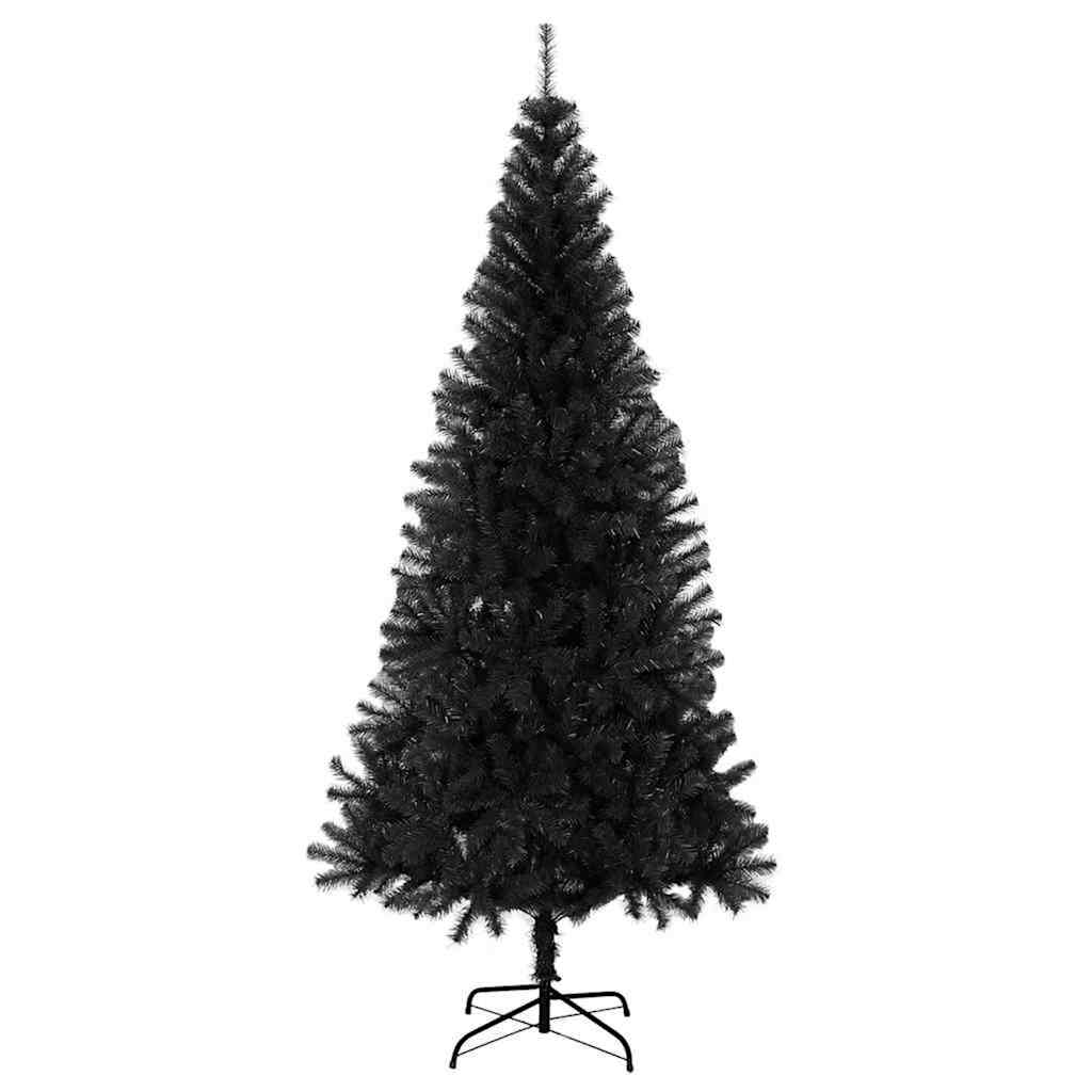 Juletræ Sort 180 cm PVC