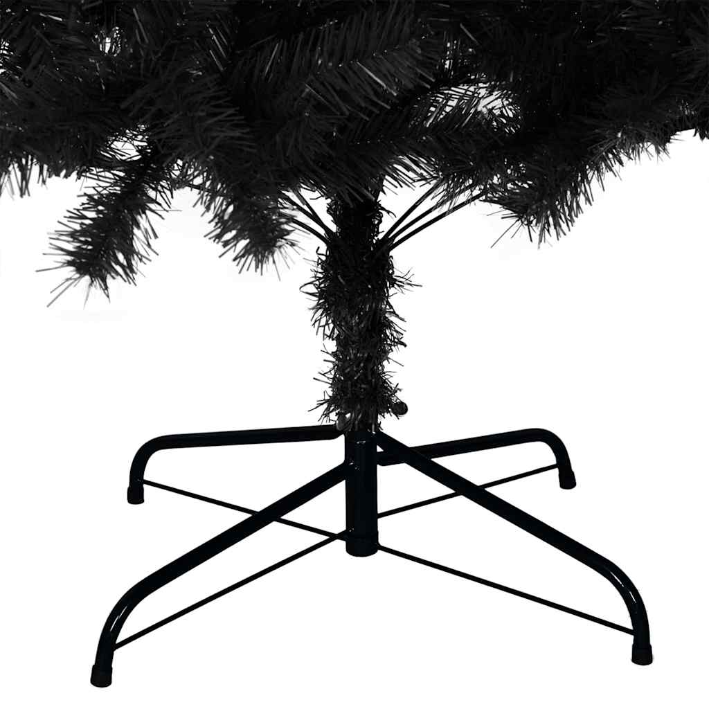 Juletræ Sort 210 cm PVC