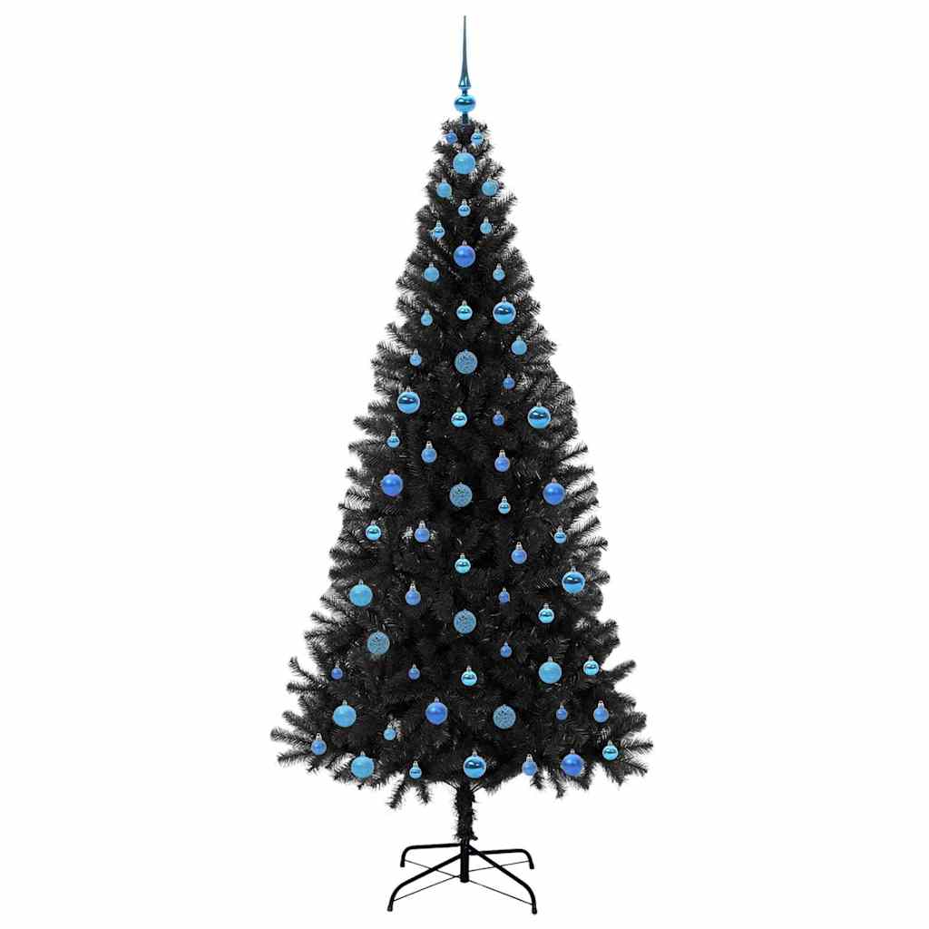 Juletræ Sort 210 cm PVC