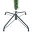 Kunstigt juletræ med 300 LED'er Grøn 180 cm PVC og Stål