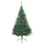 Kunstig Forbelyst Juletræ med 300 LED'er Grøn 180 cm PVC