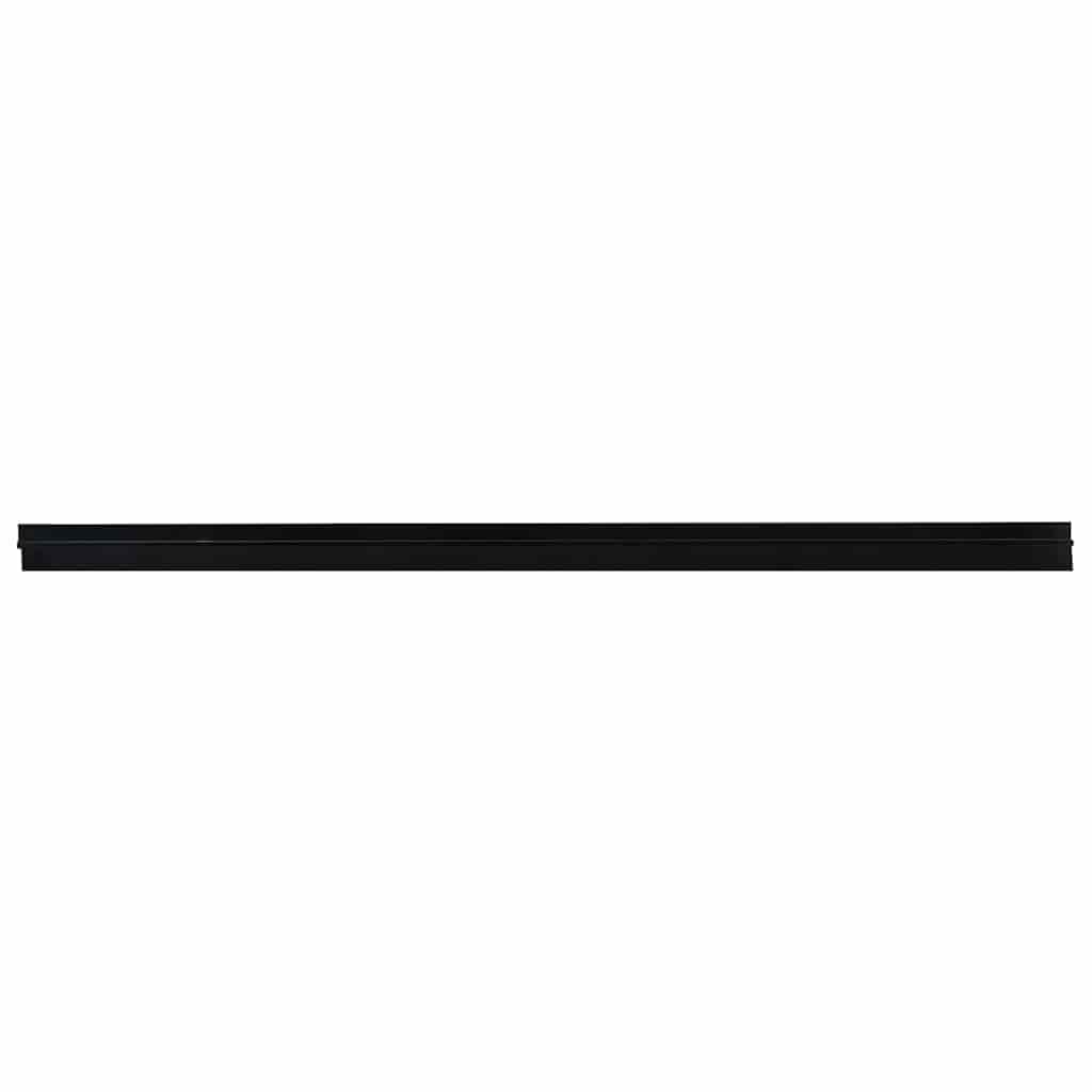 Selvklæbende dørbørstetætninger 2 stk. 100 cm Aluminiumlegering
