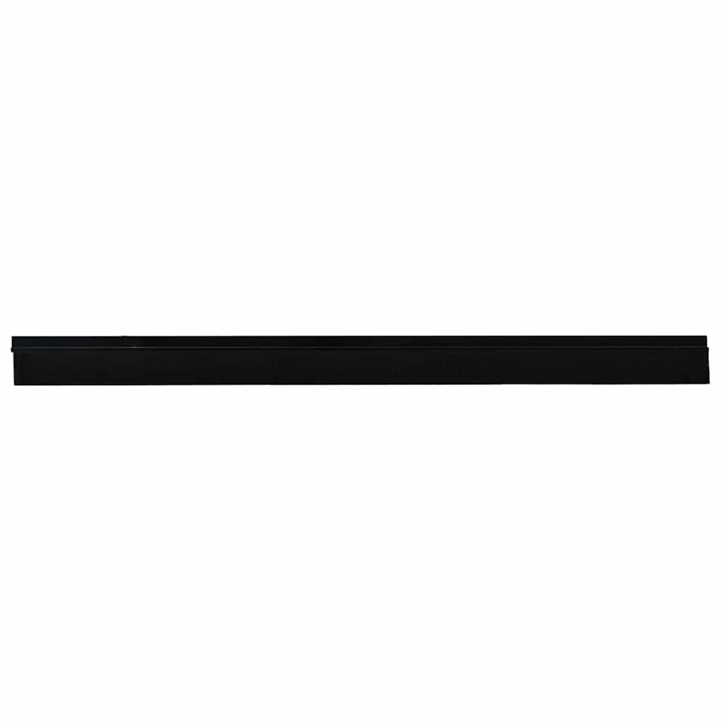 Selvklæbende dørbørstetætninger 2 stk. 100 cm Aluminiumlegering