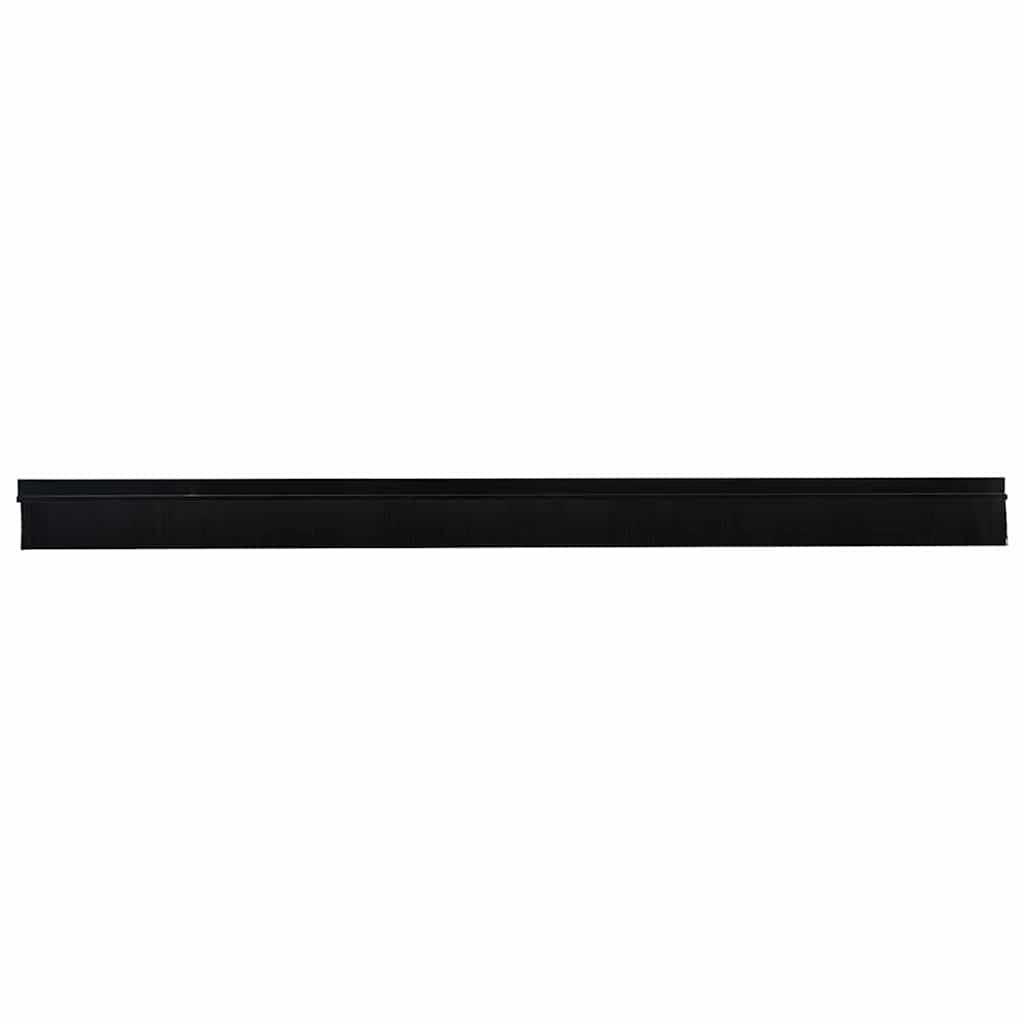 Selvklæbende dørbørstetætninger 6 stk. 100 cm Aluminiumlegering