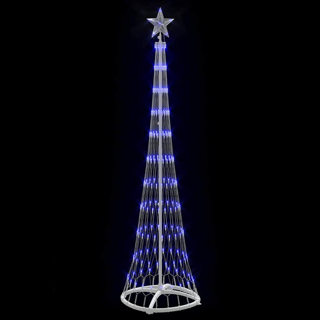 LED juletræ Blå 51 x 51 x 190 cm Metal