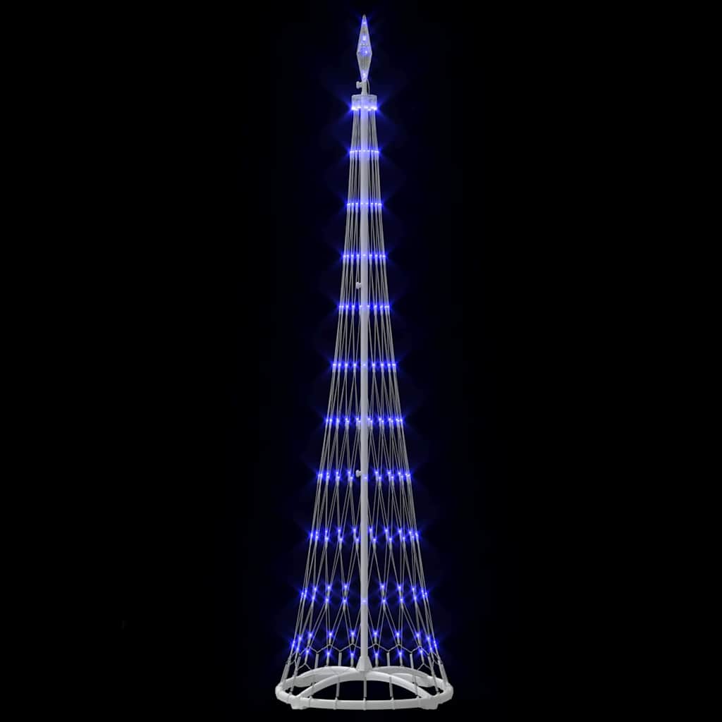 LED juletræ Blå 51 x 51 x 190 cm Metal