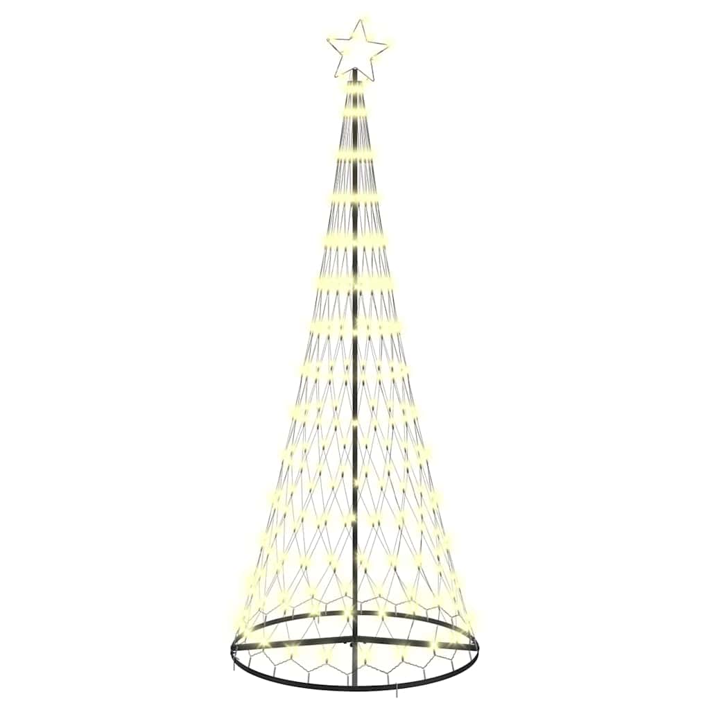 LED juletræ Varm hvid 250 cm Metal