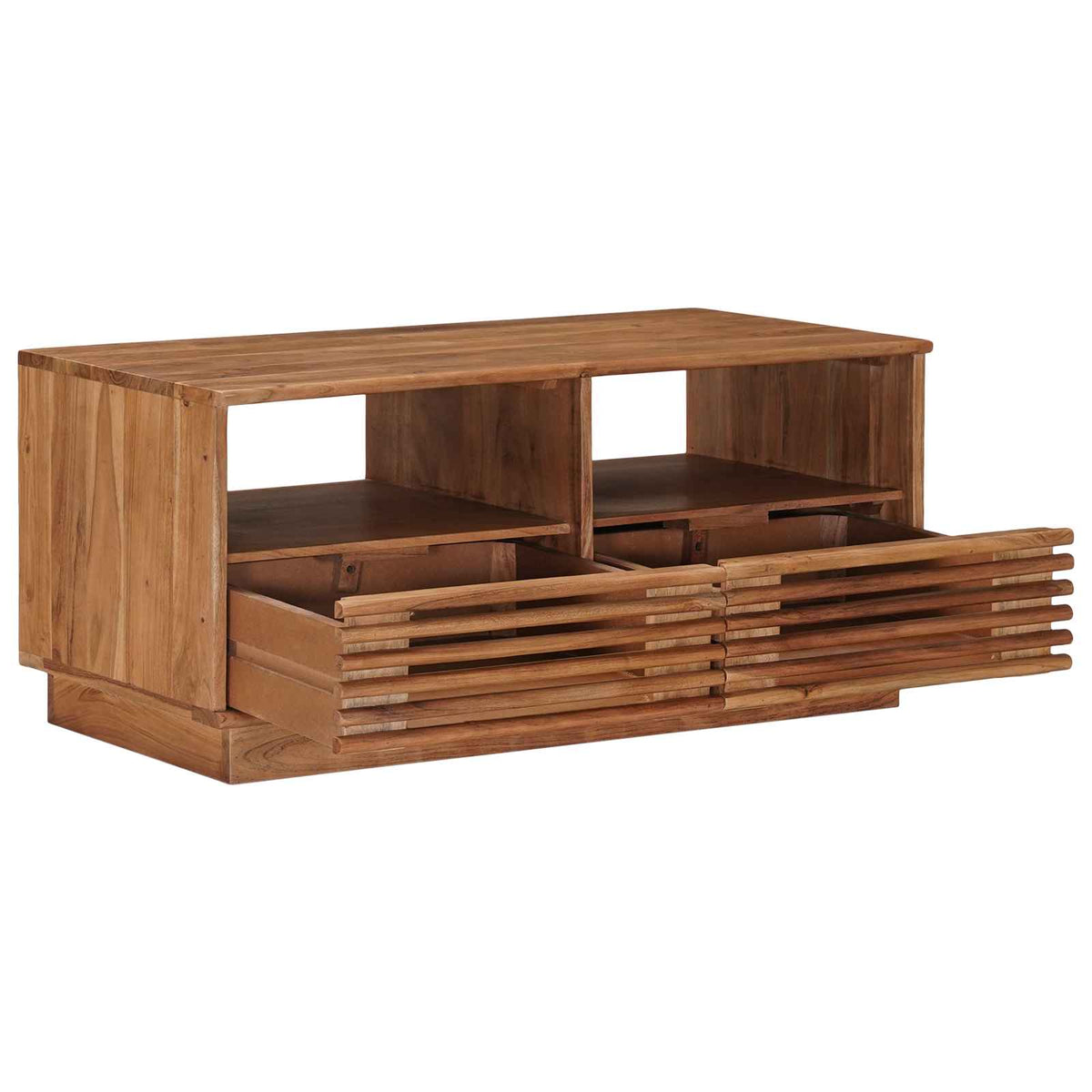 Håndlavet Cafebord Teak Brune 85 x 45,5 x 40 cm