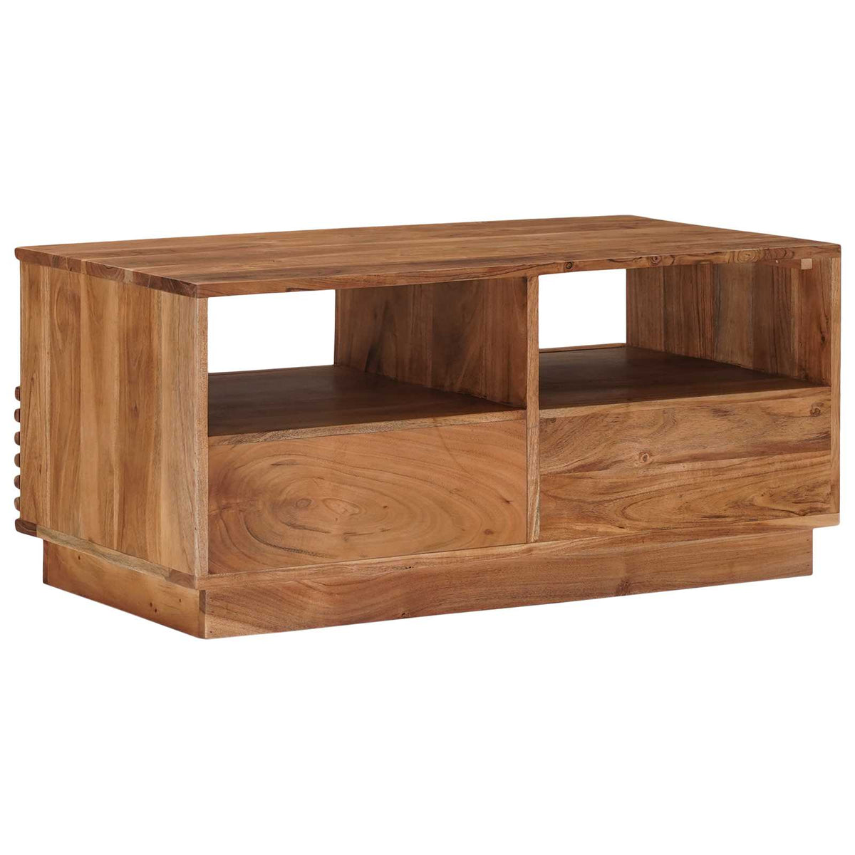 Håndlavet Cafebord Teak Brune 85 x 45,5 x 40 cm