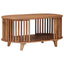 Håndlavet Cafebord Teak brun 85 x 50 x 40 cm Massivt Akacietræ