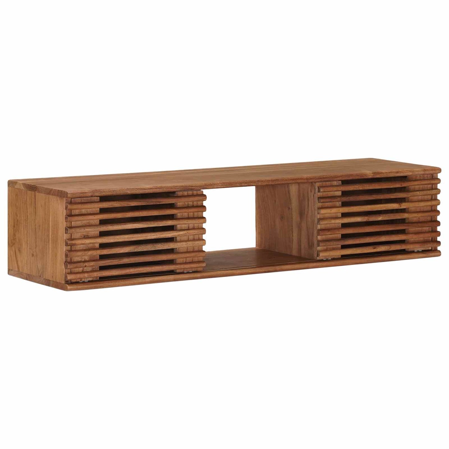 TV-skab med opbevaring med dør Naturfarvet 105 x 30 x 22,5 cm