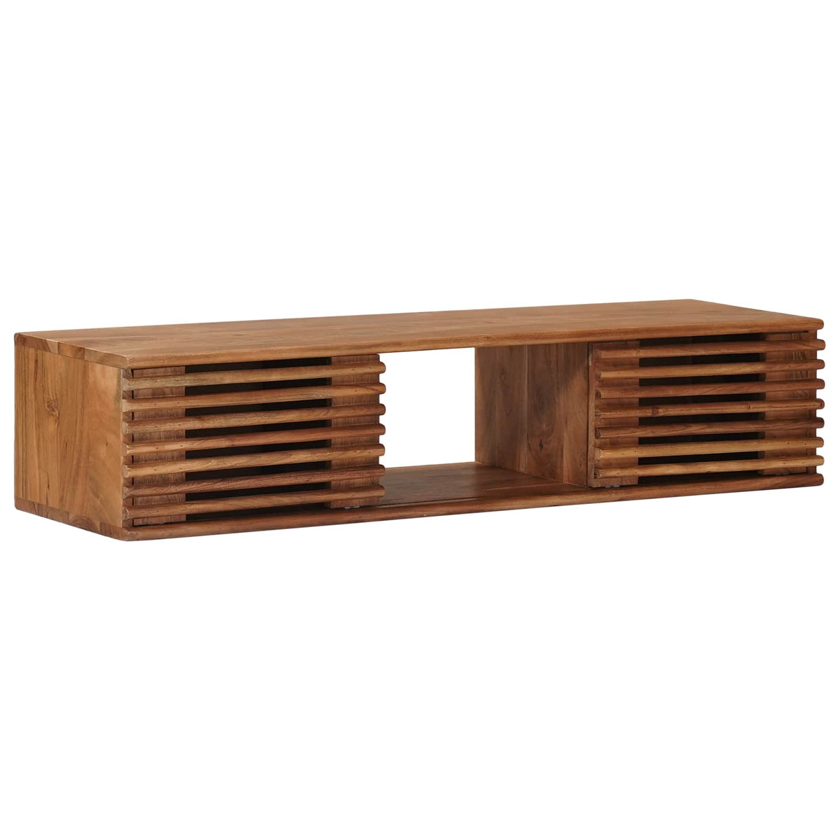 TV-skab med opbevaring med dør Naturfarvet 105 x 30 x 22,5 cm