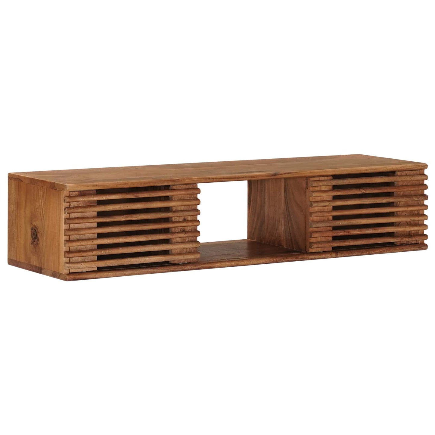 TV-skab med opbevaring med dør Naturfarvet 105 x 30 x 22,5 cm