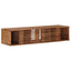 TV-skab med opbevaring med dør Naturfarvet 105 x 30 x 22,5 cm