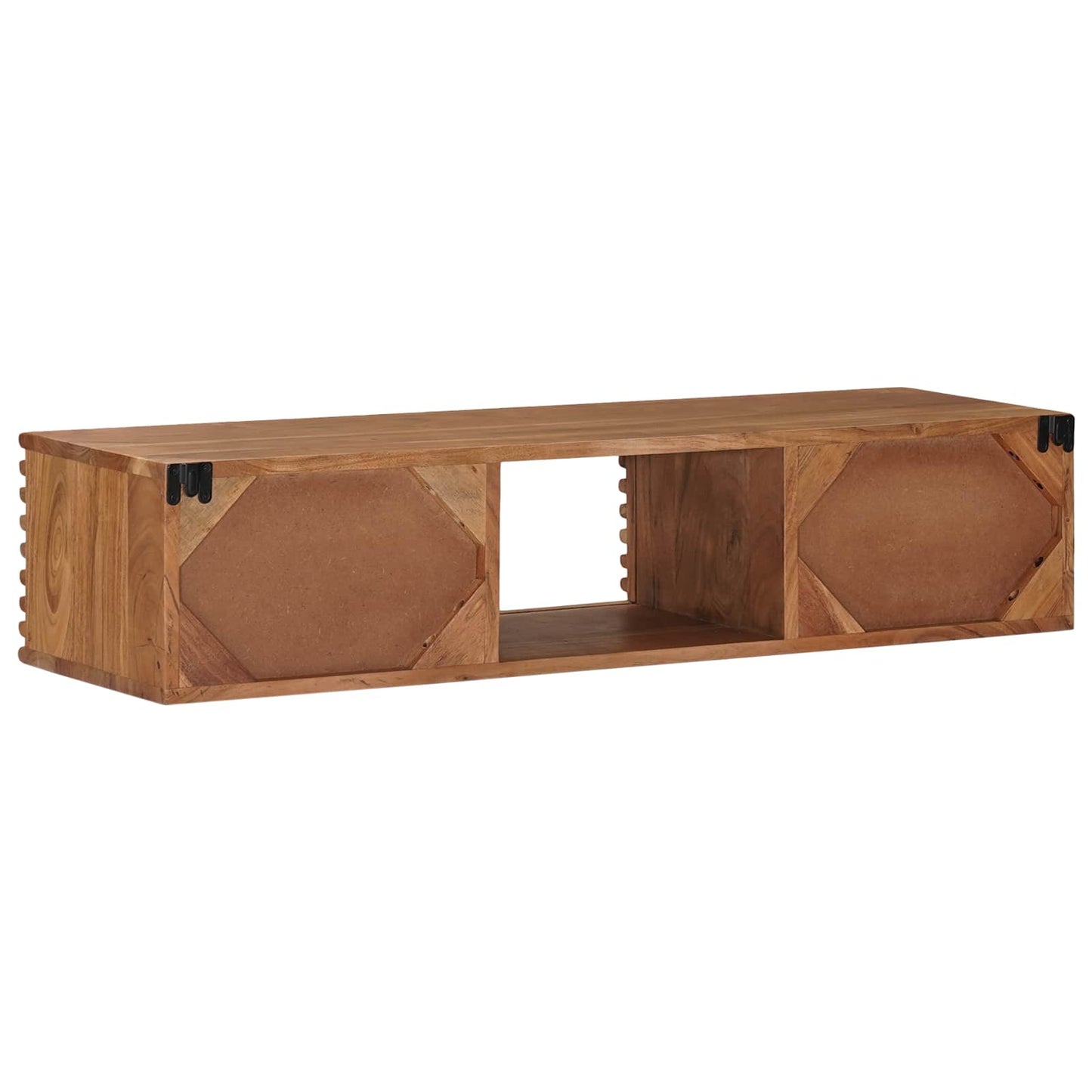 TV-skab med opbevaring med dør Naturfarvet 105 x 30 x 22,5 cm