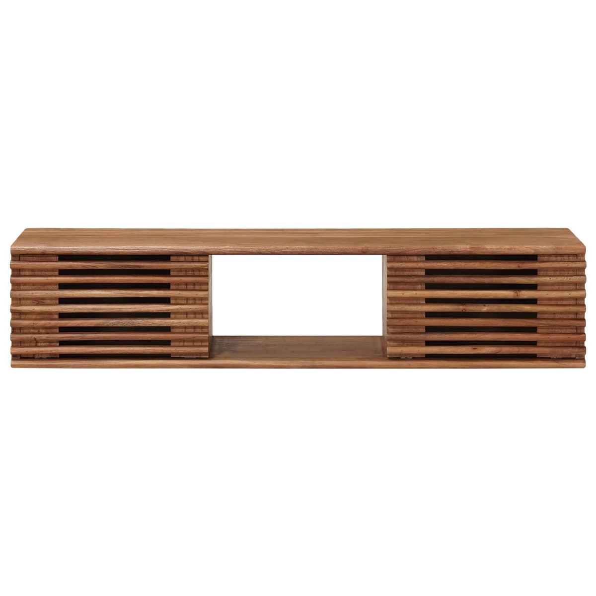 TV-skab med opbevaring med dør Naturfarvet 105 x 30 x 22,5 cm