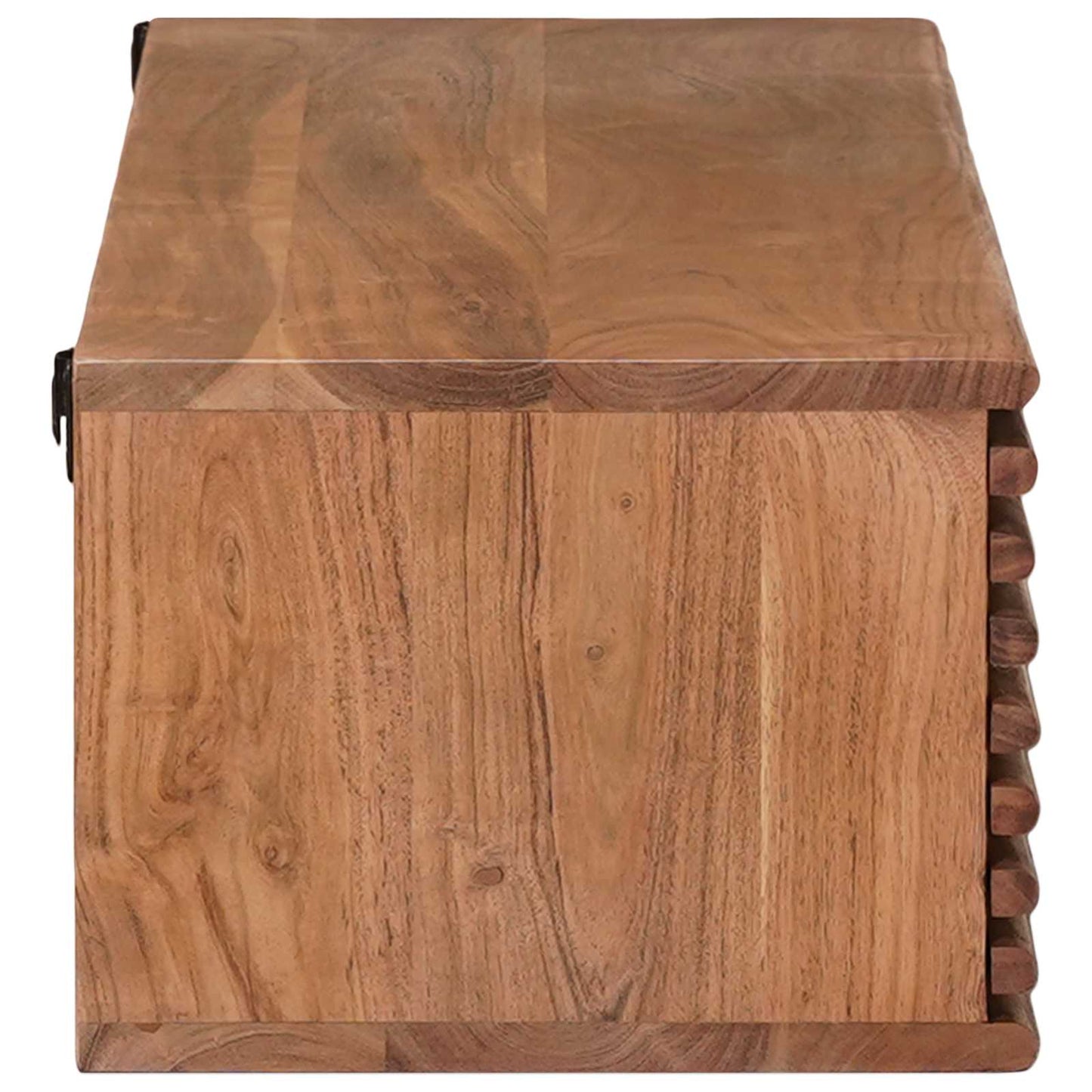 TV-skab med opbevaring med dør Naturfarvet 105 x 30 x 22,5 cm