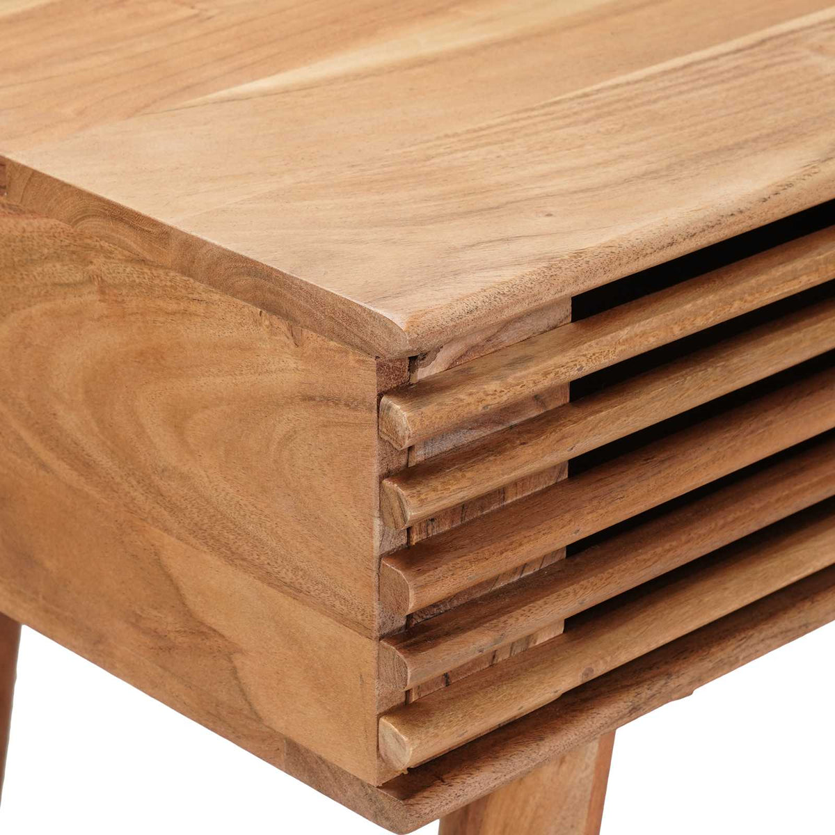 Håndlavet skrivebord Teakbrun 100 x 48 x 76 cm