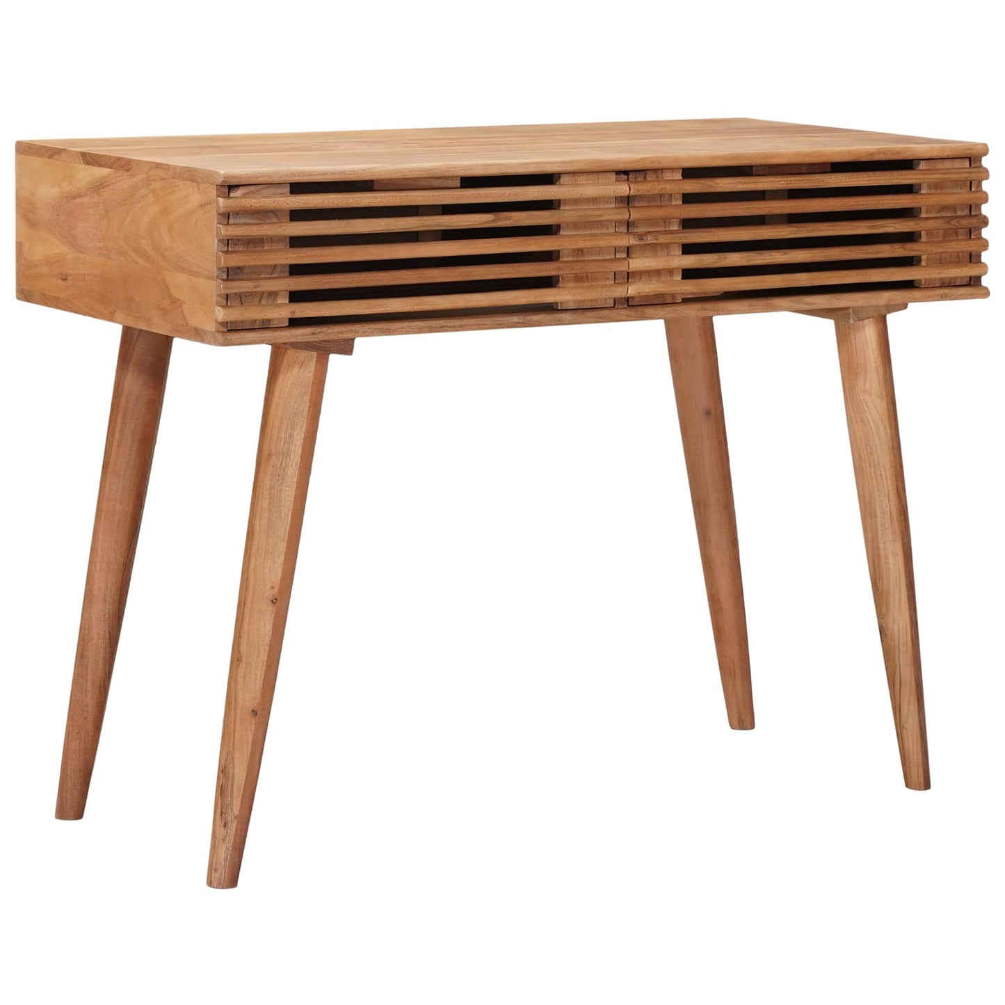 Håndlavet skrivebord Teakbrun 100 x 48 x 76 cm