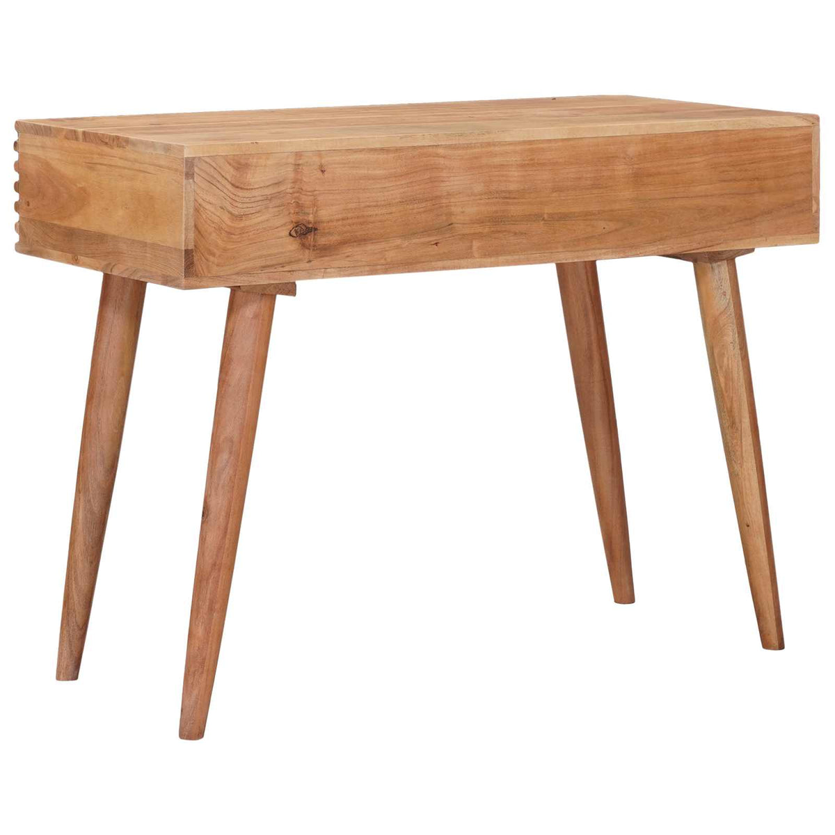 Håndlavet skrivebord Teakbrun 100 x 48 x 76 cm
