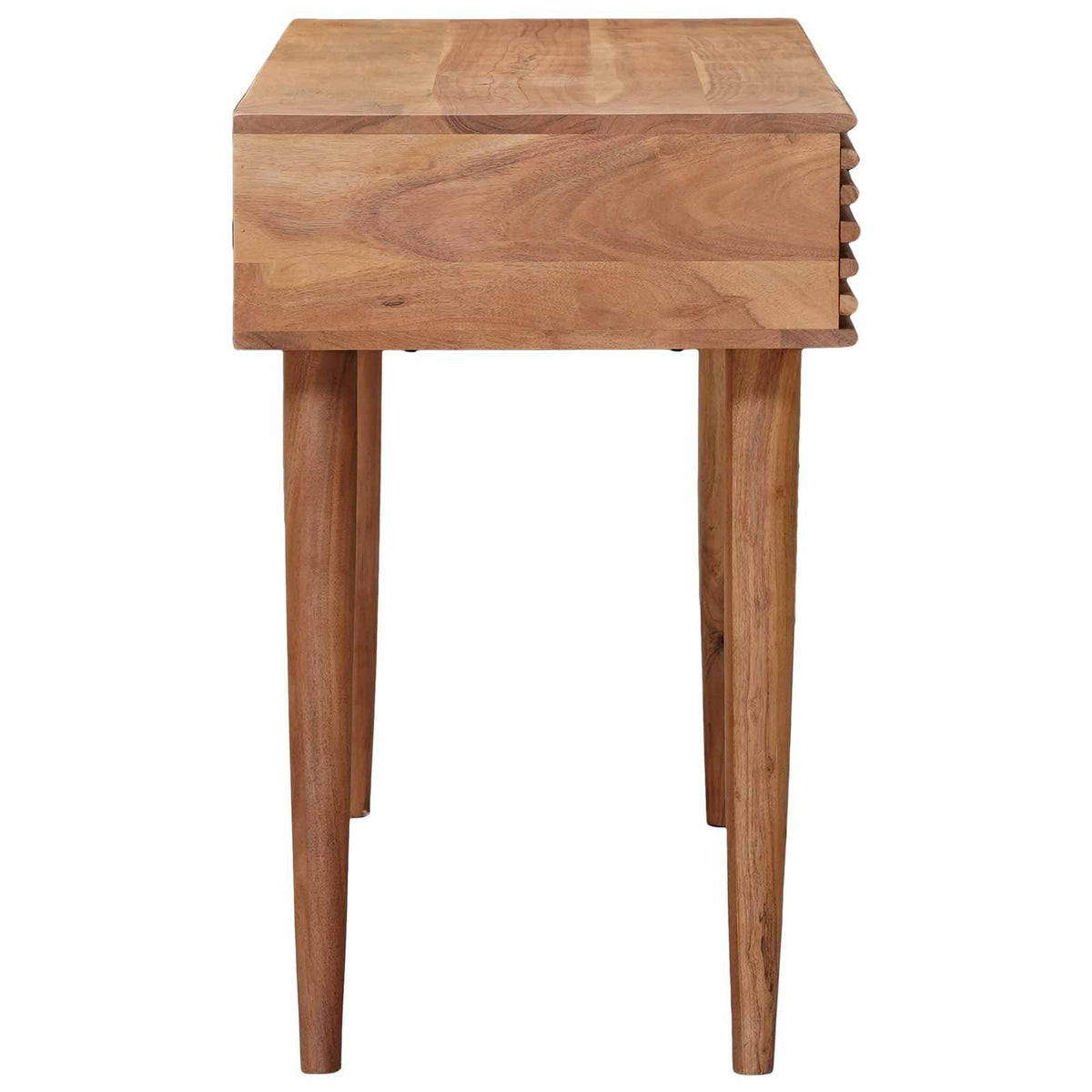 Håndlavet skrivebord Teakbrun 100 x 48 x 76 cm