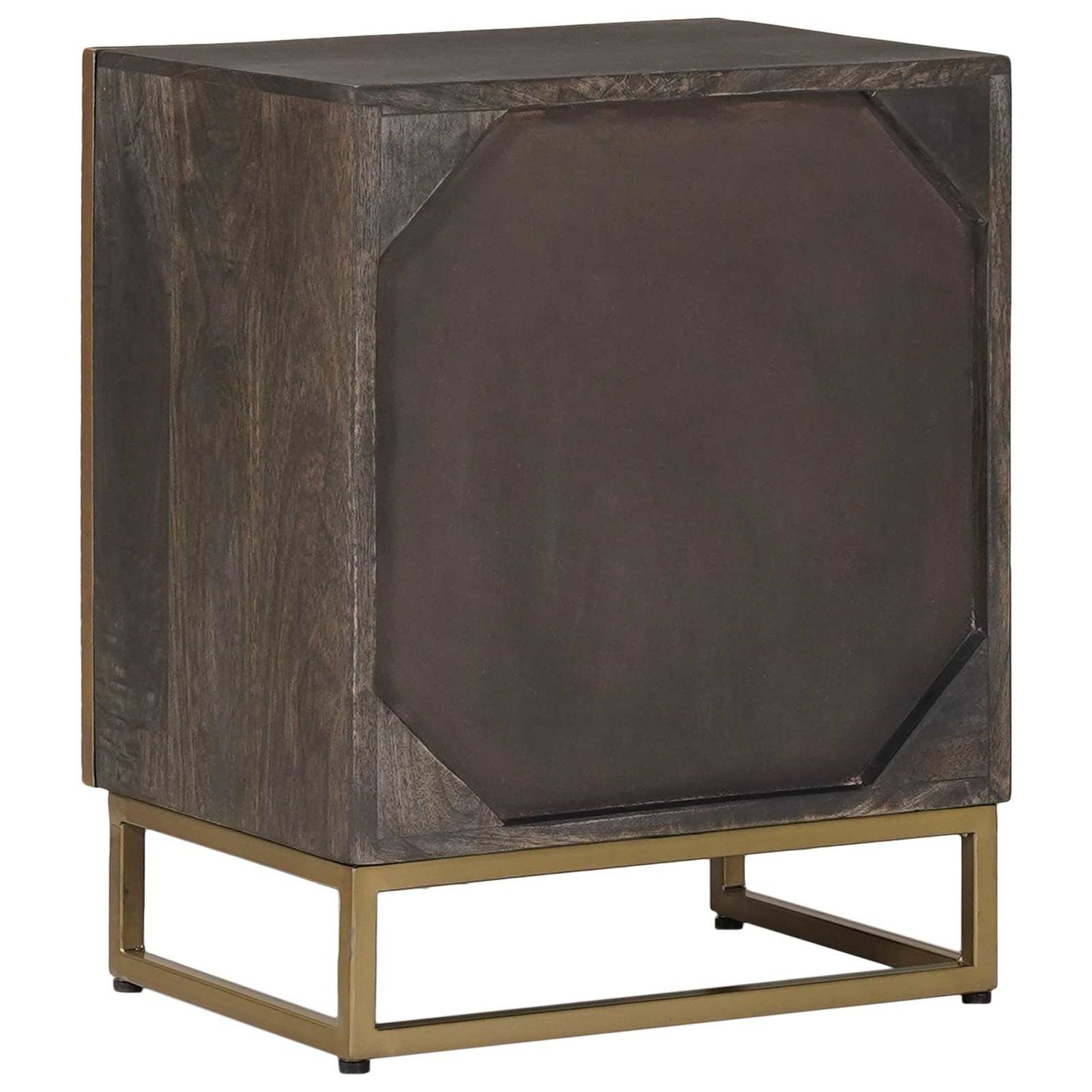 Håndlavet natbord Kaffe Brun 40 x 30 x 50 cm Massivt mangotræ