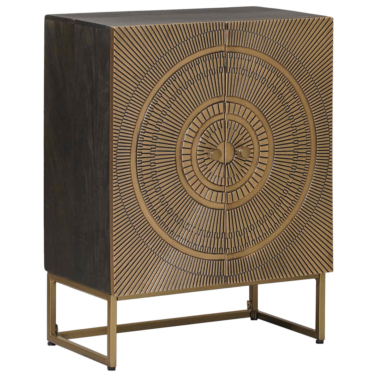 Sideboard Messing 53,5 x 30 x 70 cm