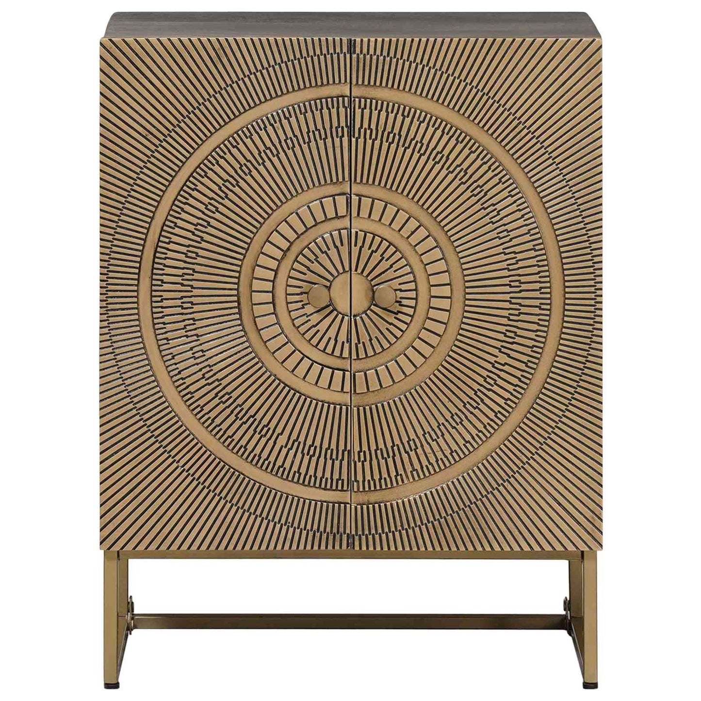 Sideboard Messing 53,5 x 30 x 70 cm