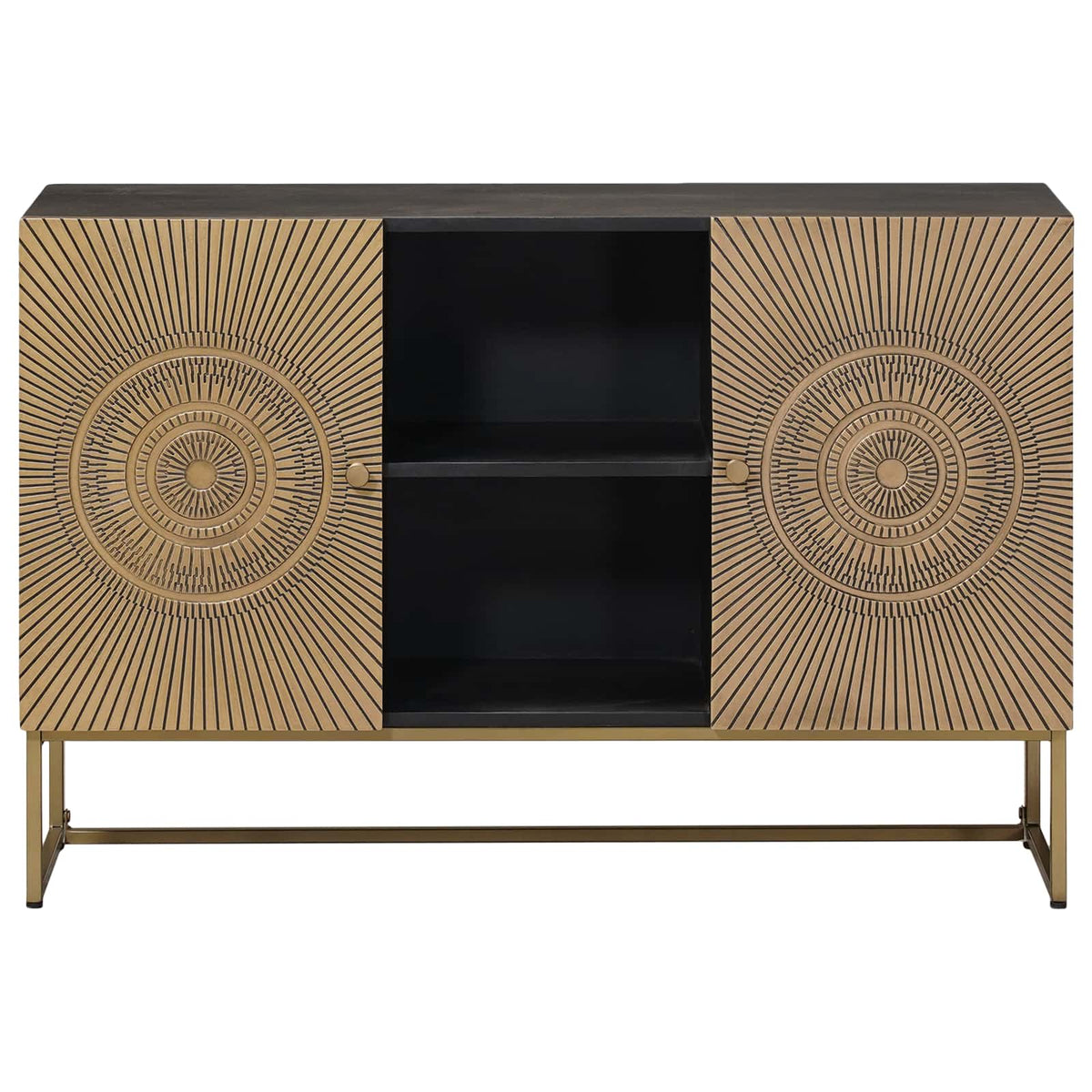 Sideboard Messing 105 x 30 x 70 cm
