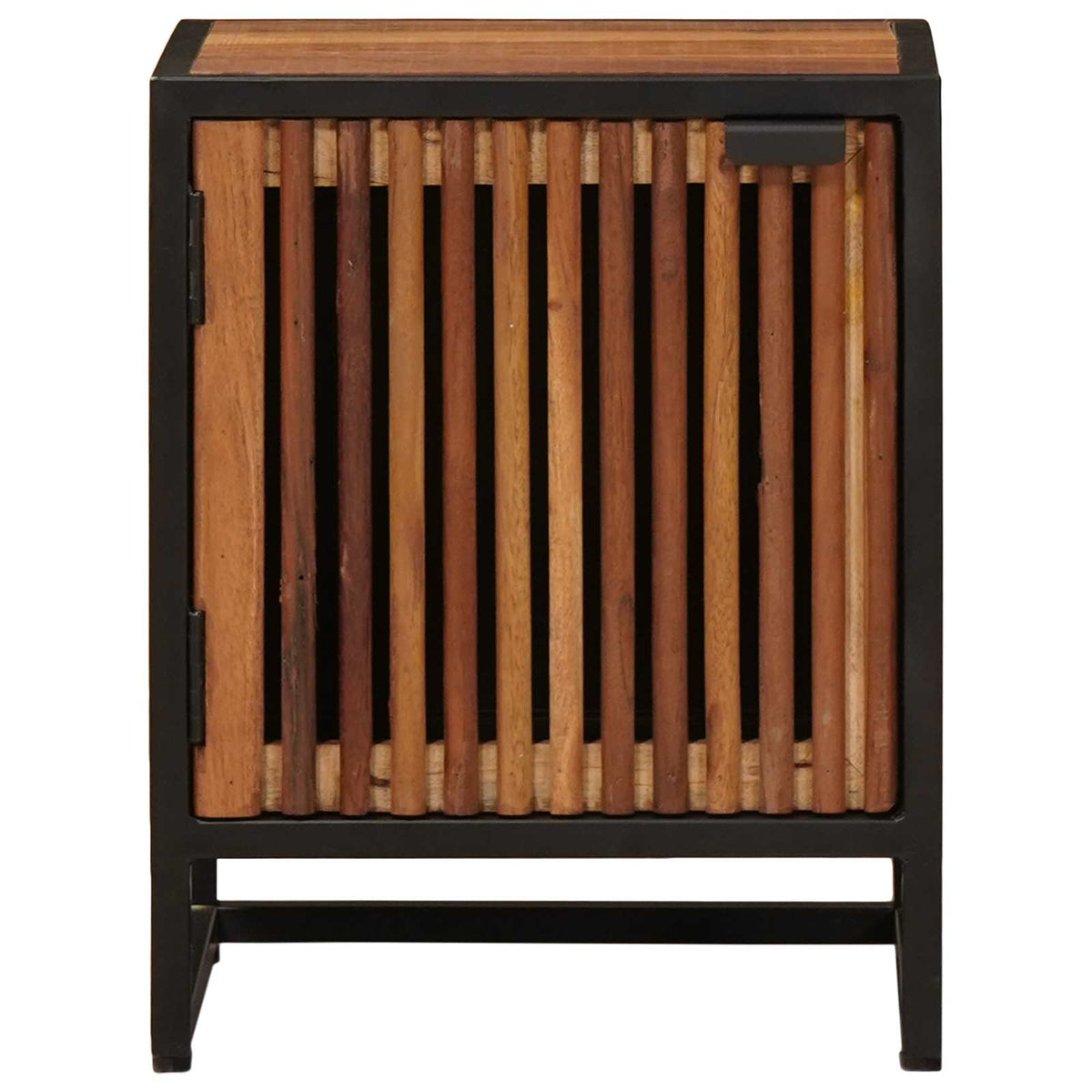 Håndlavet natbord Naturfarvet 40 x 30 x 50 cm Massivt mangotræ