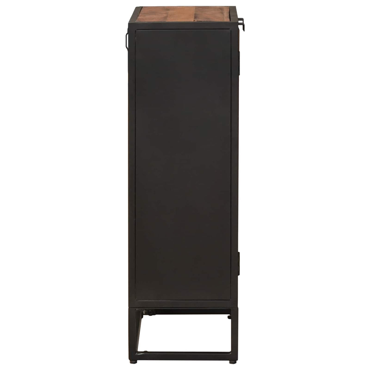 Highboard 53 x 30 x 95 cm Massivt Mango Træ og Ingeniørtræ