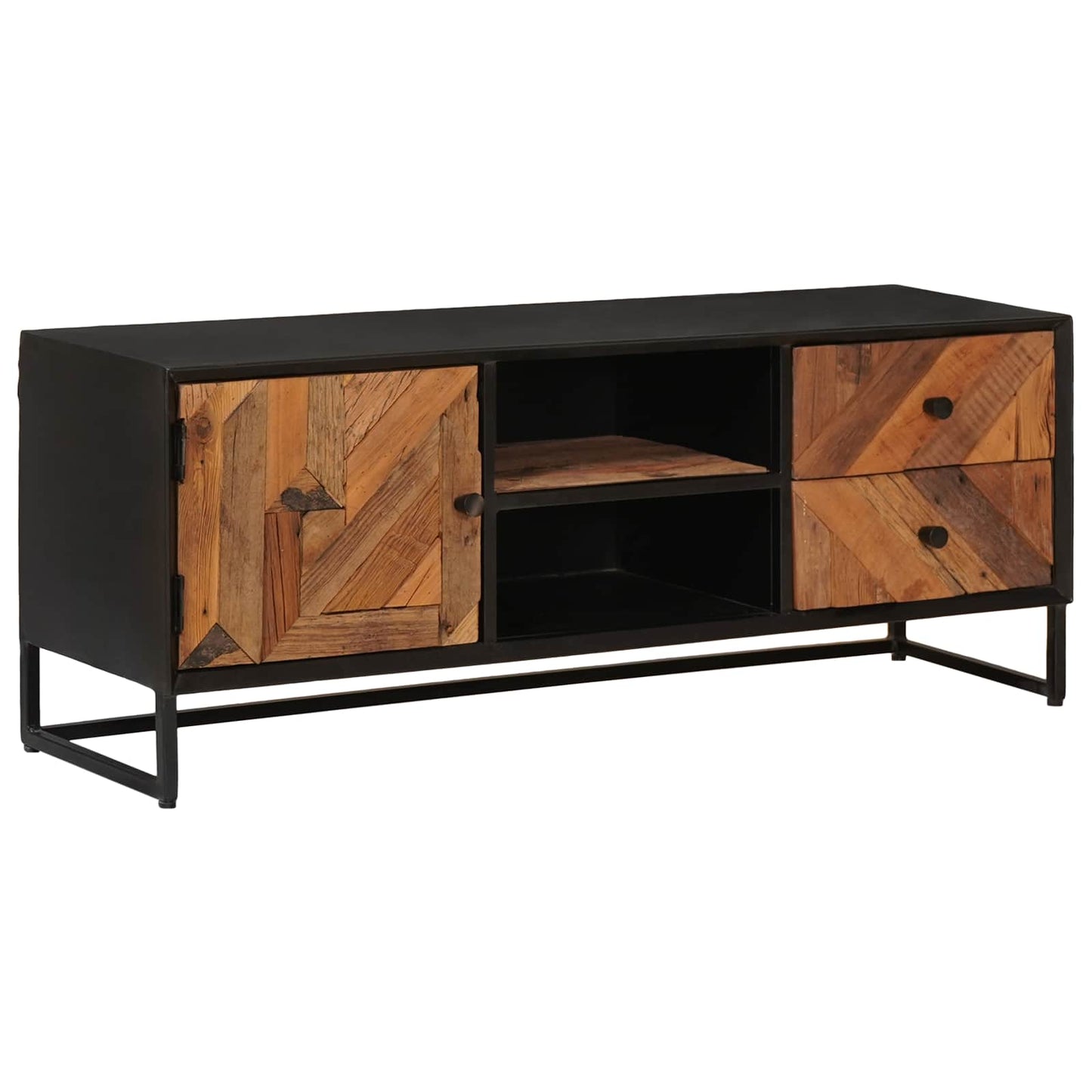 TV-skab med skuffe med opbevaring med dør 105 x 30 x 40 cm