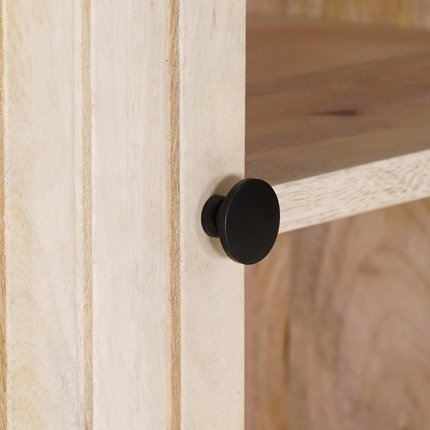 Sideboard 105 x 30 x 65 cm Massivt Mango Træ og Ingeniørtræ