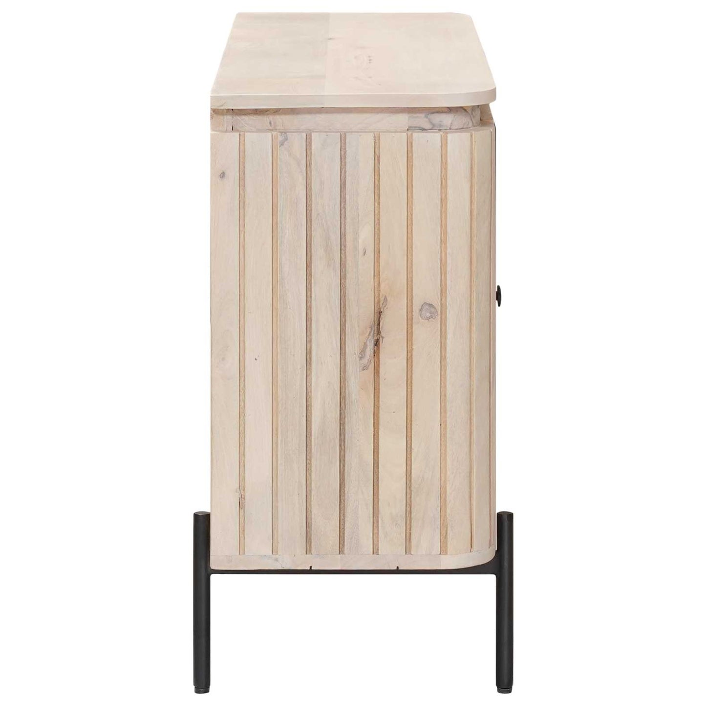 Sideboard 105 x 30 x 65 cm Massivt Mango Træ og Ingeniørtræ