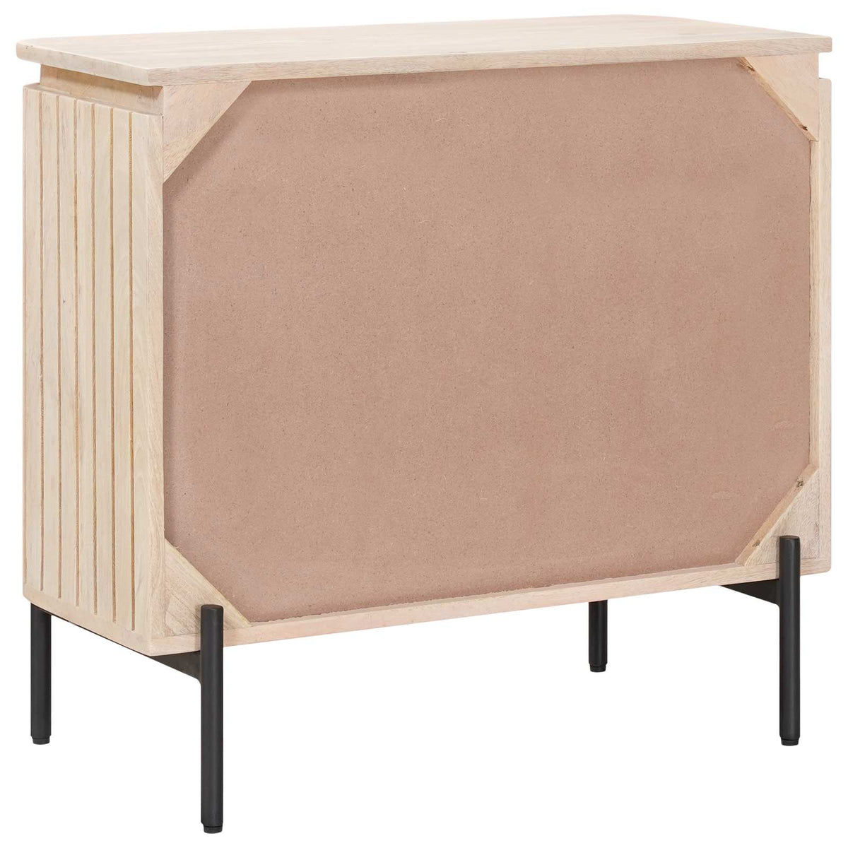 Skuffeskab 70 x 30 x 65 cm Massivt Mango Træ og Ingeniørtræ