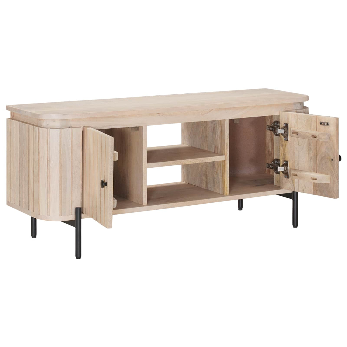 TV-skab 105 x 30 x 45 cm Massivt Mango Træ og Ingeniørtræ