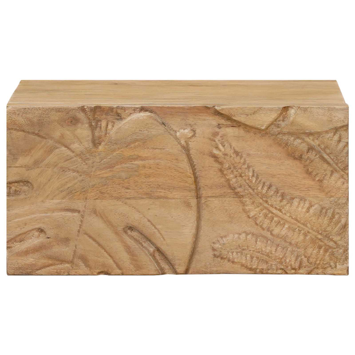 Håndlavet natbord Teakbrun 40 x 30 x 20 cm Massivt mangotræ