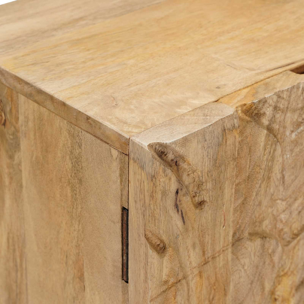 Sideboard 53 x 30 x 65 cm Massivt Mango Træ og Ingeniørtræ