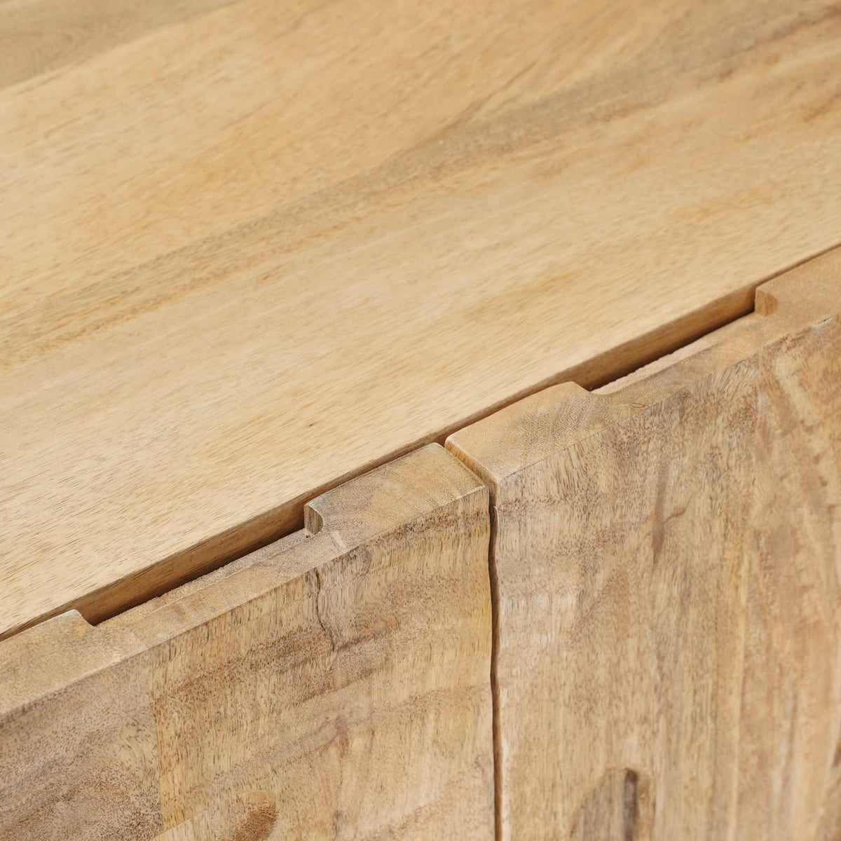 Sideboard 100 x 30 x 65 cm Massivt Mango Træ og Ingeniørtræ