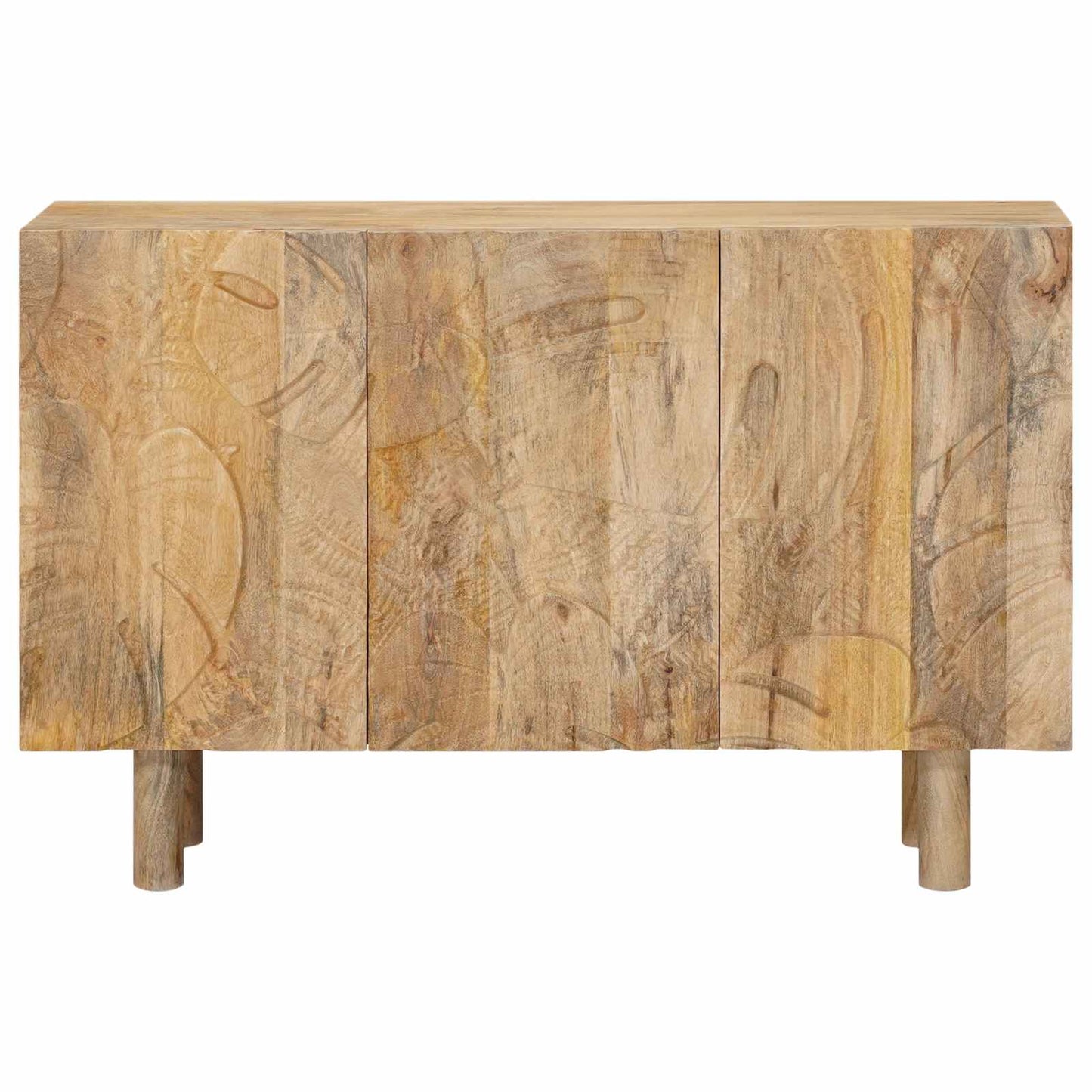 Sideboard 100 x 30 x 65 cm Massivt Mango Træ og Ingeniørtræ