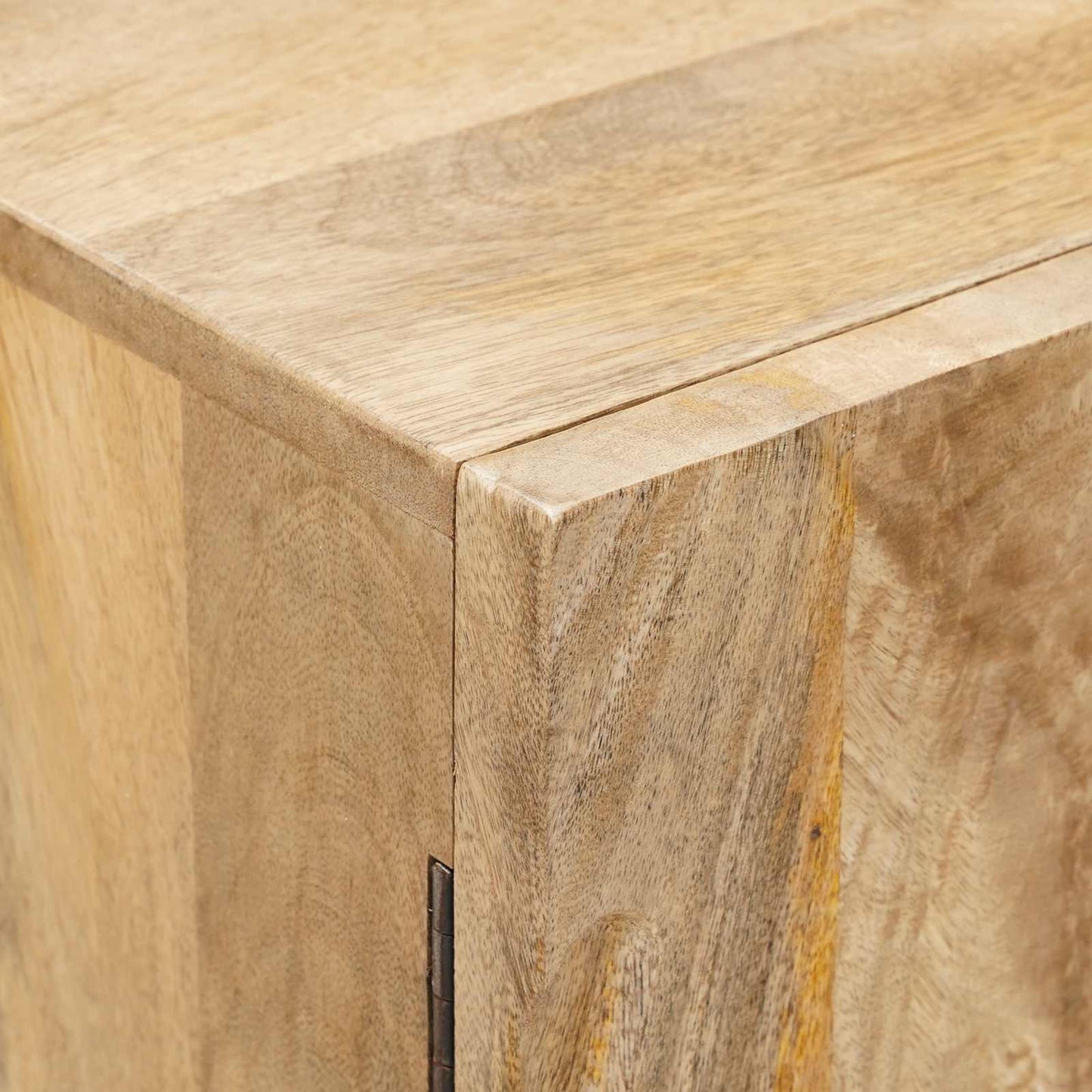 Highboard 53 x 30 x 90 cm Massivt Mango Træ og Ingeniørtræ