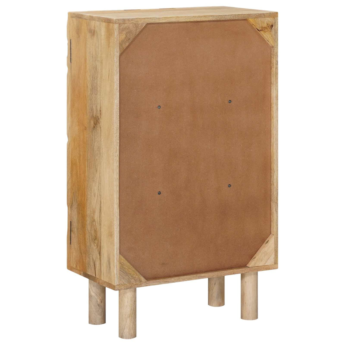 Highboard 53 x 30 x 90 cm Massivt Mango Træ og Ingeniørtræ
