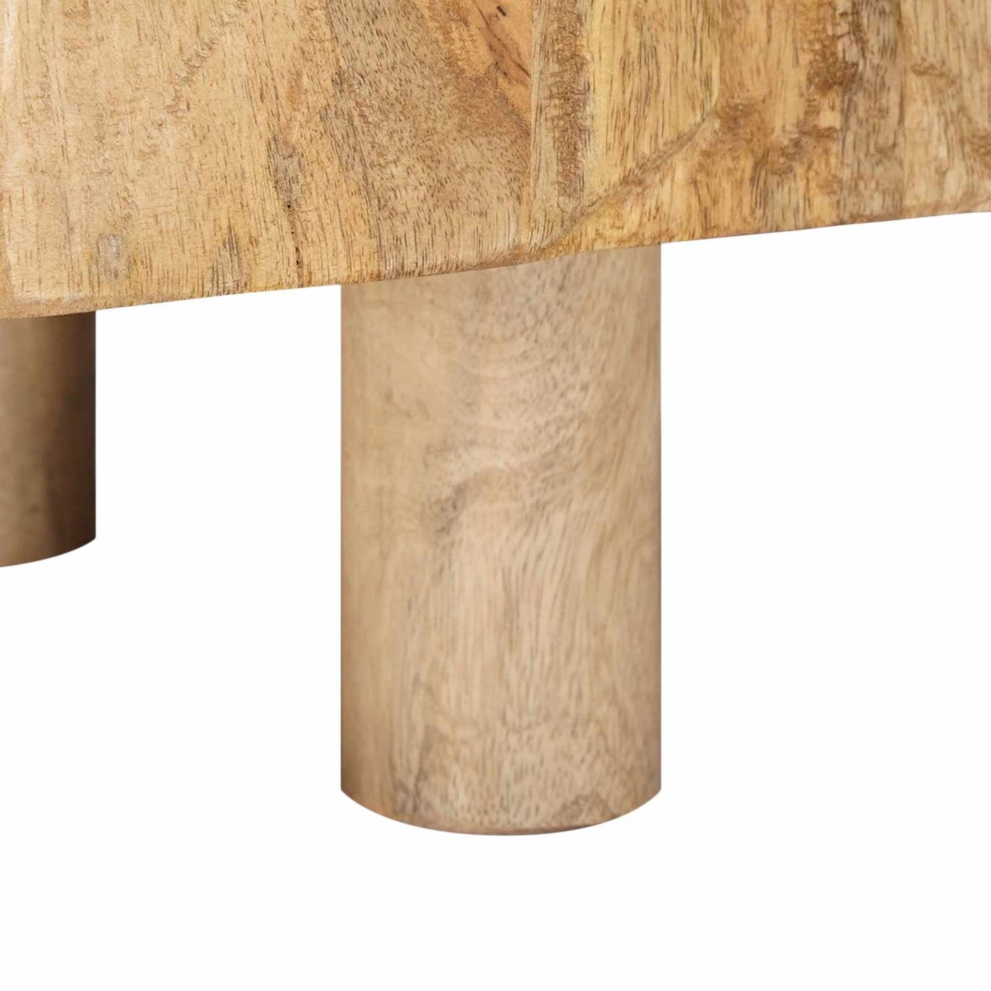 TV-skab 110 x 30 x 40 cm Massivt Mango Træ og Ingeniørtræ