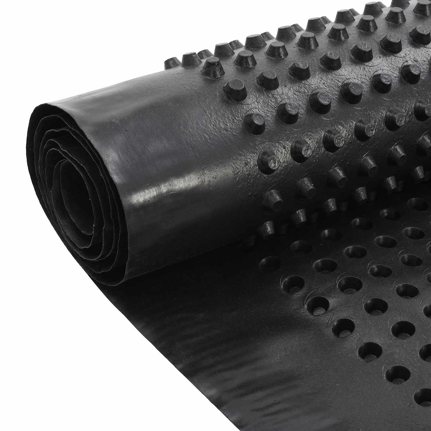 Dimpled Drænplade Sort 1 x 20 m HDPE